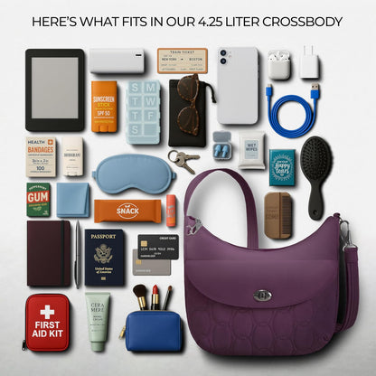 Anti-Theft Runways Medium Crossbody