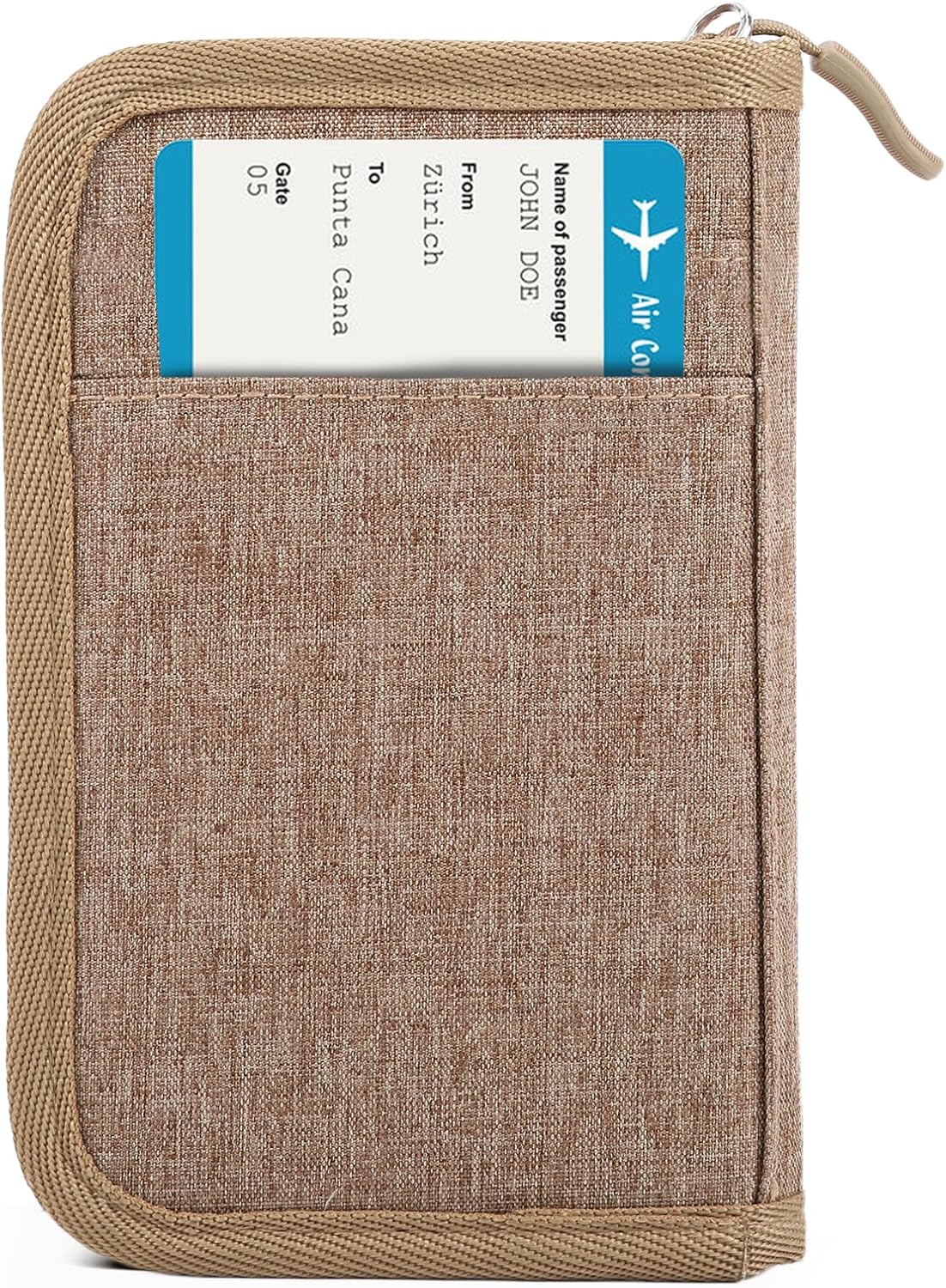 Passport Holder Family, Women Rfid Blocking Passport Wallet, Travel Document Organizer for Premium Wallets, Waterproof Passport Holders Bag for Women & Men Traveling, Credit Cards Case