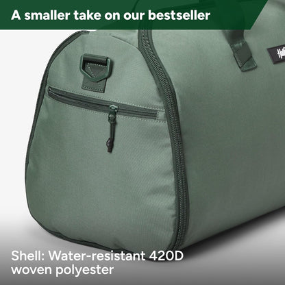 Halfday Convertible 2-in-1 Garment Duffel Weekender Bag 40L: Wrinkle-Free Travel (Hanging Suit Compartment, Shoe Pockets, Trolley Sleeve), Durable & Water-Resistant Carry-on, Shadow