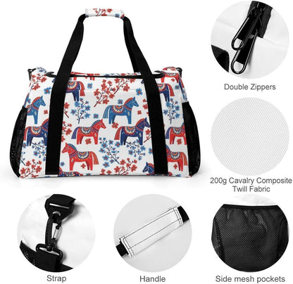Weekender Overnight Bag Duffel for Travel Gym Sports Large Main Compartment Carry Handles