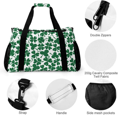 Weekender Overnight Bag Duffel for Travel Gym Sports Large Main Compartment Carry Handles