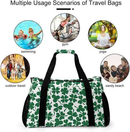 Weekender Overnight Bag Duffel for Travel Gym Sports Large Main Compartment Carry Handles