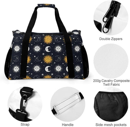 Weekender Overnight Bag Duffel for Travel Gym Sports Large Main Compartment Carry Handles