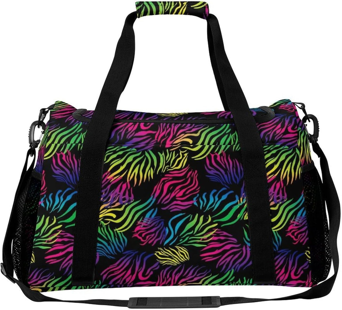 Weekender Overnight Bag Duffel for Travel Gym Sports Large Main Compartment Carry Handles