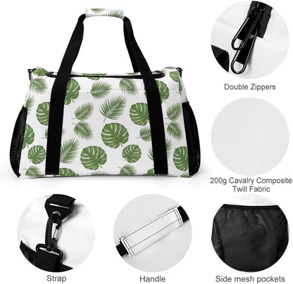 Weekender Overnight Bag Duffel for Travel Gym Sports Large Main Compartment Carry Handles