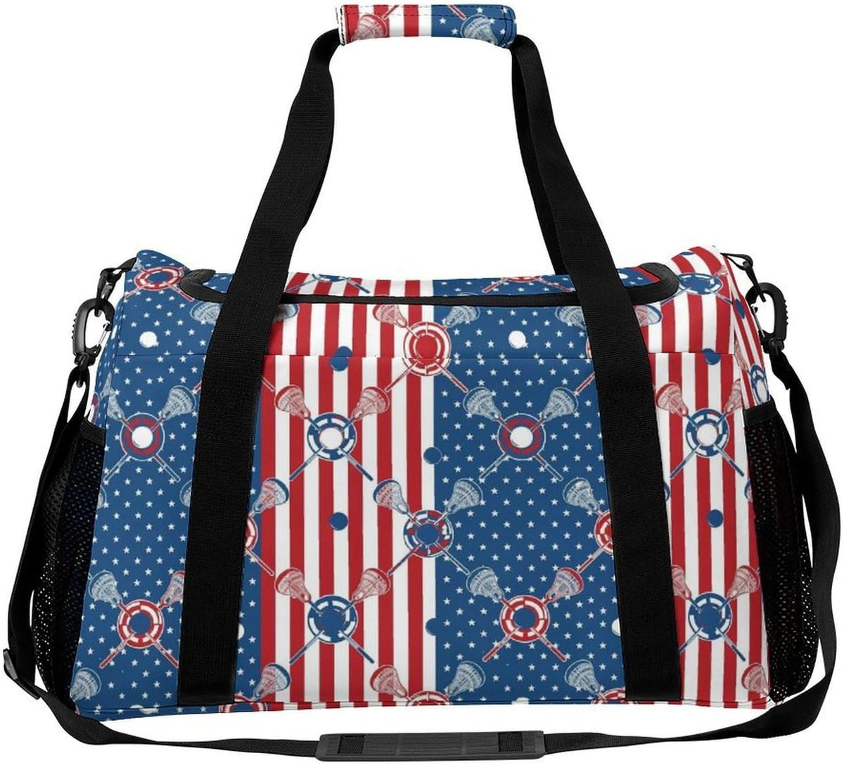 Weekender Overnight Bag Duffel for Travel Gym Sports Large Main Compartment Carry Handles