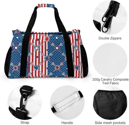 Weekender Overnight Bag Duffel for Travel Gym Sports Large Main Compartment Carry Handles