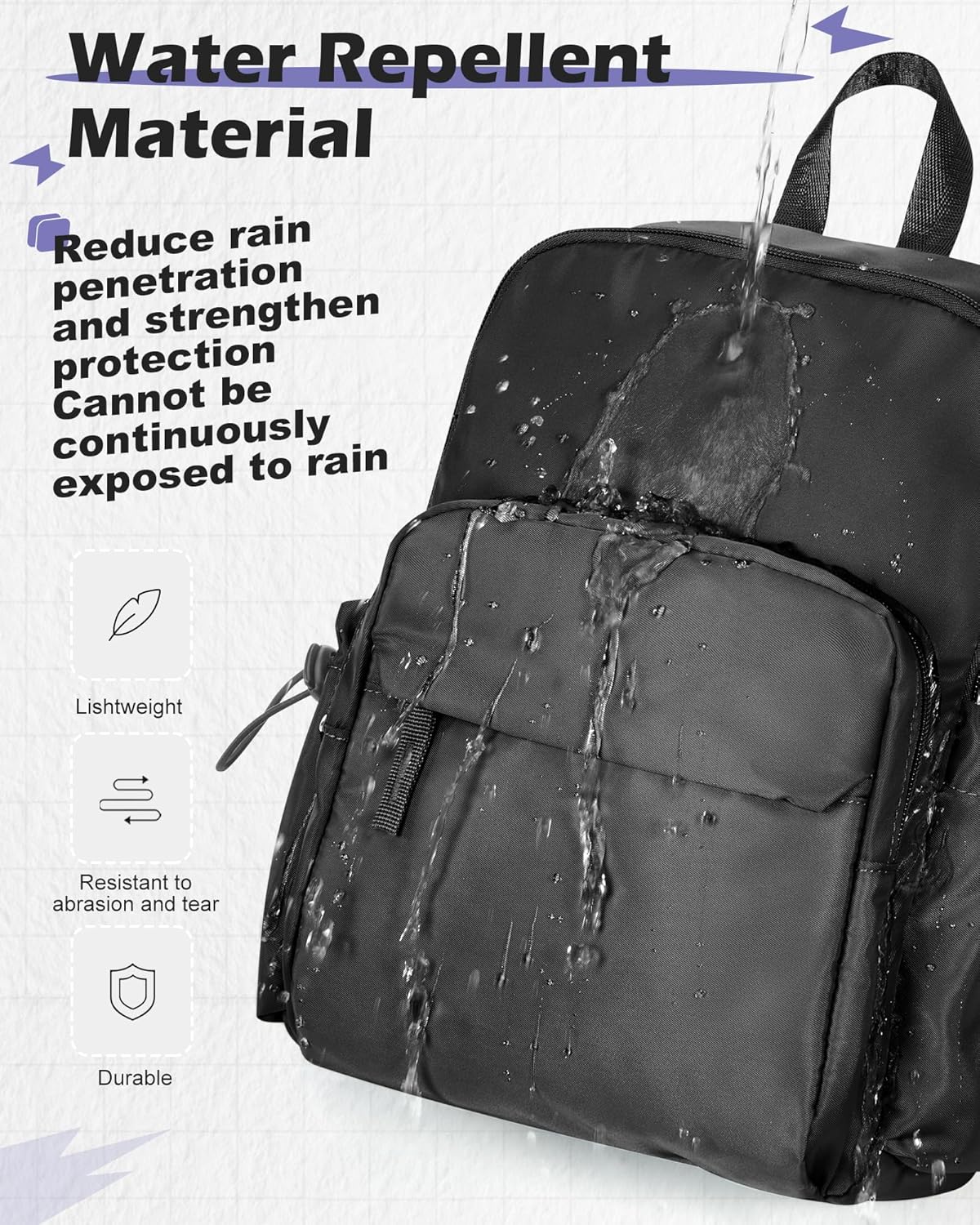 Sling Crossbody Bag for Men Women, Tactical Backpack Shoulder Daypack Mini Anti-Theft Motorcycle Chest Bags, Small One Strap Backpack for Casual Travel Hiking Outdoor Sports Off White
