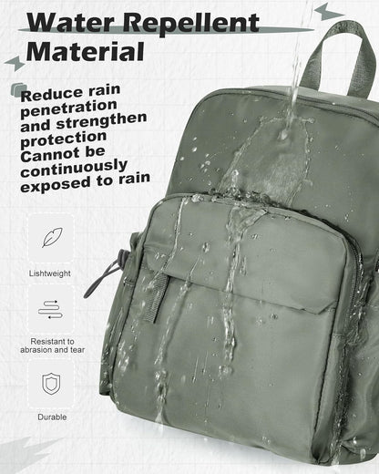 Sling Crossbody Bag for Men Women, Tactical Backpack Shoulder Daypack Mini Anti-Theft Motorcycle Chest Bags, Small One Strap Backpack for Casual Travel Hiking Outdoor Sports Off White