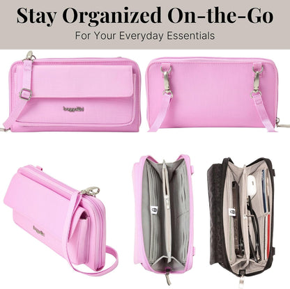 Rfid Phone Wallet Crossbody