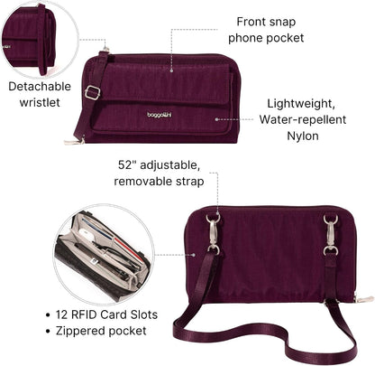Rfid Phone Wallet Crossbody