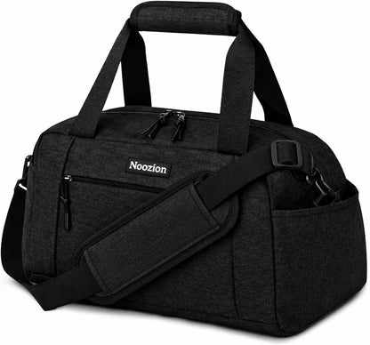 14 inch Small Gym Bag for Women & Men, Lightweight Carry On Mini Duffle Bag with Multiple Pockets, Sports Bag for Travel and Workout.