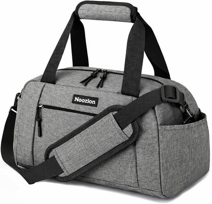14 inch Small Gym Bag for Women & Men, Lightweight Carry On Mini Duffle Bag with Multiple Pockets, Sports Bag for Travel and Workout.