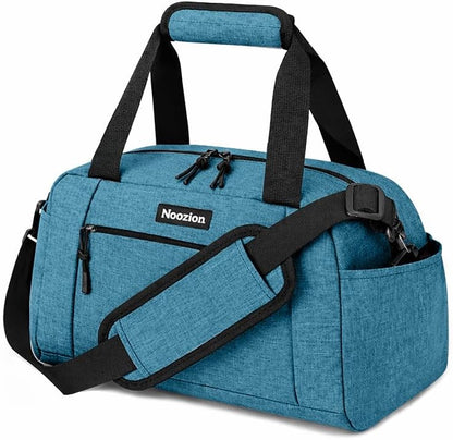 14 inch Small Gym Bag for Women & Men, Lightweight Carry On Mini Duffle Bag with Multiple Pockets, Sports Bag for Travel and Workout.