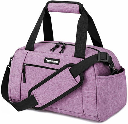 14 inch Small Gym Bag for Women & Men, Lightweight Carry On Mini Duffle Bag with Multiple Pockets, Sports Bag for Travel and Workout.