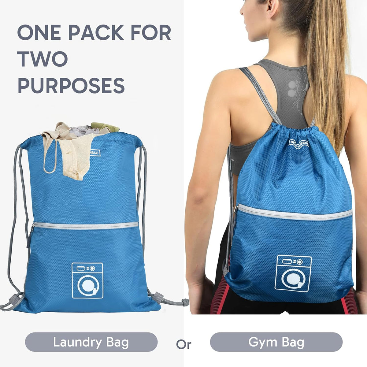 8 Set Expandable Compression Packing Cubes for Suitcases Travel Essentials Carry On Waterproof Storage Bag With Dry And Wet Separation Dark Blue