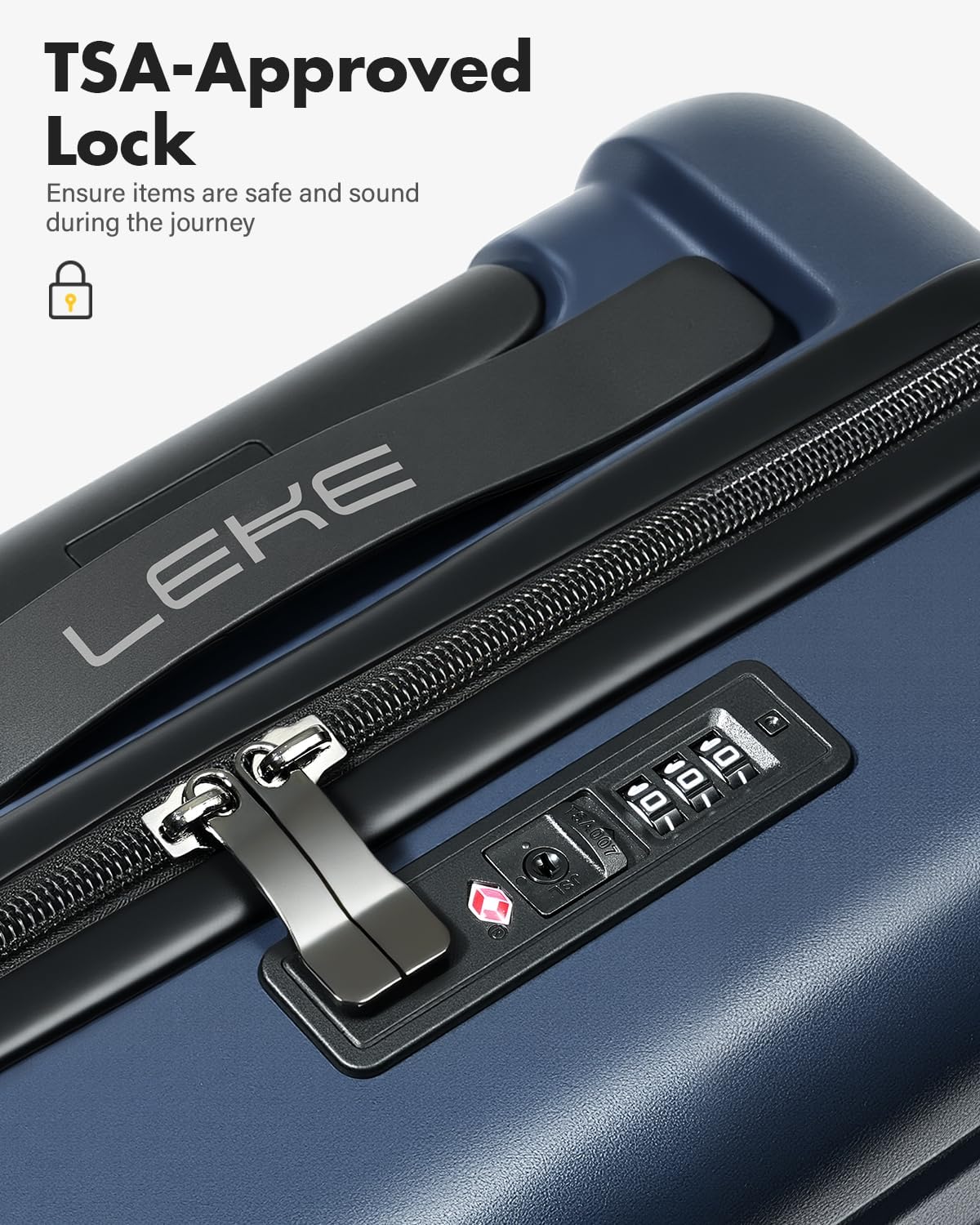 16 Inch Underseat Carry On Luggage Airline Approved, Hard Shell Suitcase with TSA Lock, Lightweight Spinner Wheels Durable ABS Compact Carry-On for Travel Weekend Trips Men Women, Blue