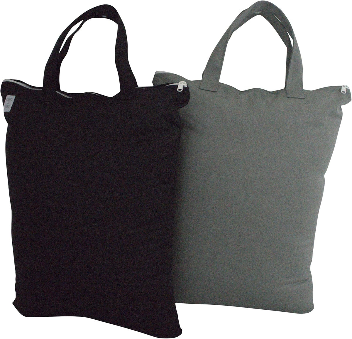 Wet Bags for Baby | Travel | Cloth Diapers | Swimsuits and Towel | Wet Dry Bag for Breast Pump Parts, Gym, Yoga | Water & Odor Resistant (Blue&Gray)