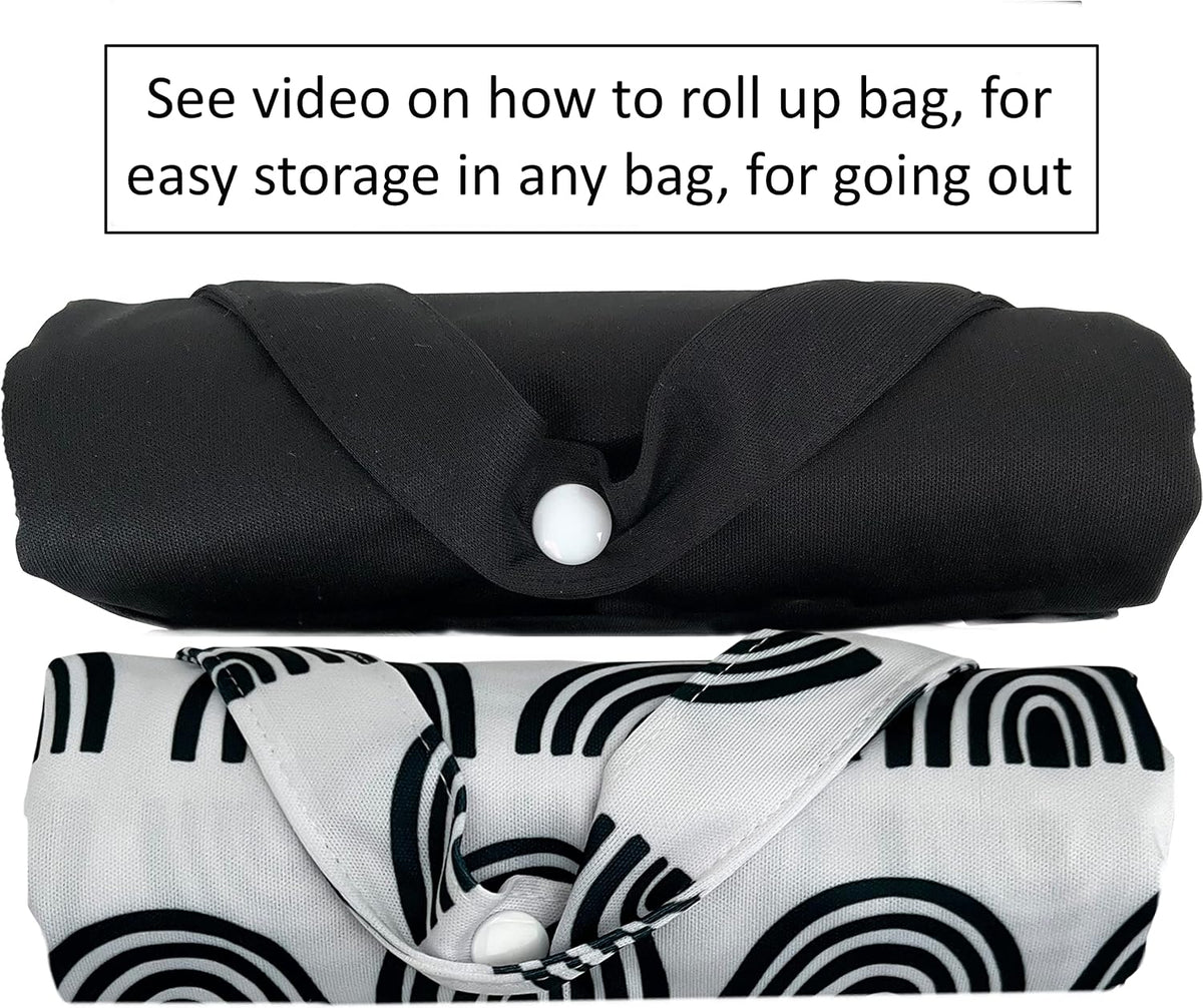 Wet Bags for Baby | Travel | Cloth Diapers | Swimsuits and Towel | Wet Dry Bag for Breast Pump Parts, Gym, Yoga | Water & Odor Resistant (Blue&Gray)