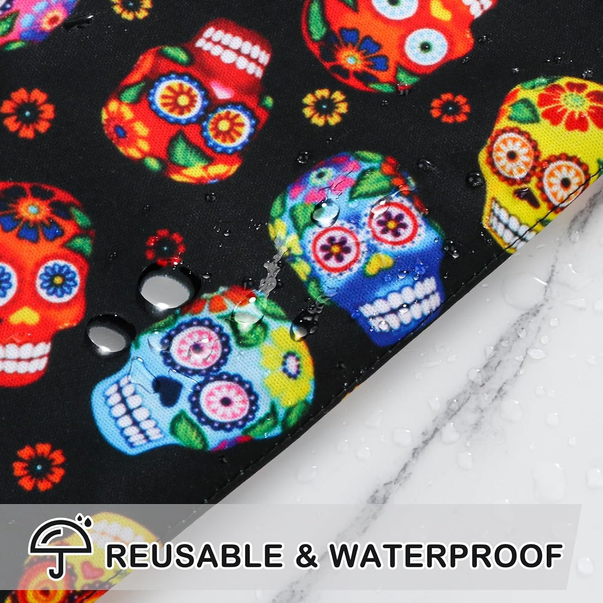 Baby Cloth Diaper Wet/Dry Bags, 2 Pack With Two Zippered Pockets, Waterproof Washable Reusable for Travel, Beach, Pool, Gym, Swimsuits or Wet Clothes, L0113