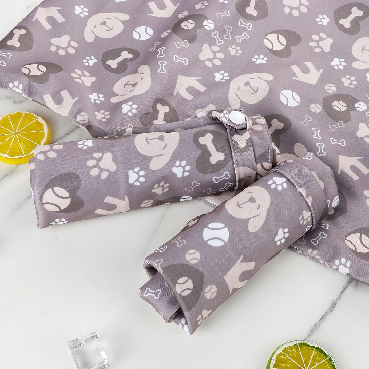 Baby Cloth Diaper Wet/Dry Bags, 2 Pack With Two Zippered Pockets, Waterproof Washable Reusable for Travel, Beach, Pool, Gym, Swimsuits or Wet Clothes, L0113