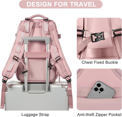 Travel Backpack Carry On Backpack Personal Item Travel Bag Mochila De Viaje Carry On Backpack For Airplanes Traveling Backpack For Women Gym Backpacks College Backpacks Sapphire Blue - Colors B