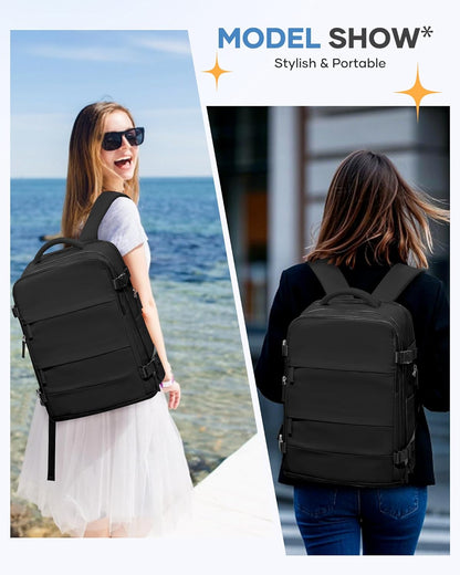 Travel Backpack Carry On Backpack Personal Item Travel Bag Mochila De Viaje Carry On Backpack For Airplanes Traveling Backpack For Women Gym Backpacks College Backpacks Sapphire Blue - Colors B