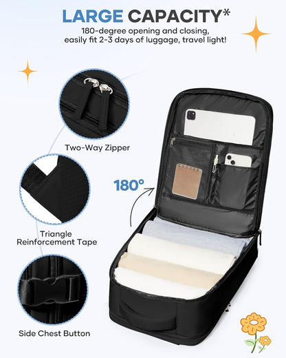 Travel Backpack Carry On Backpack Personal Item Travel Bag Mochila De Viaje Carry On Backpack For Airplanes Traveling Backpack For Women Gym Backpacks College Backpacks Sapphire Blue - Colors B