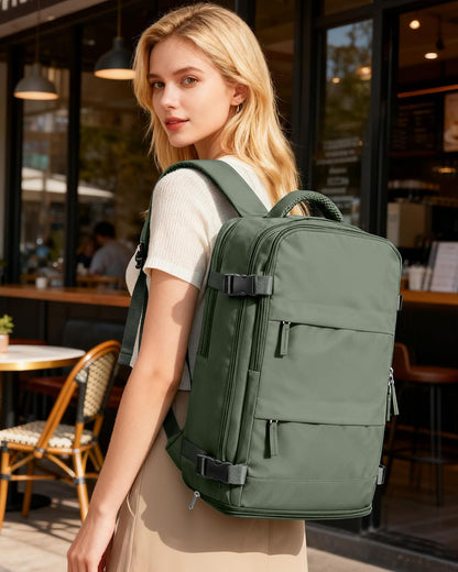 Travel Backpack Carry On Backpack Personal Item Travel Bag Mochila De Viaje Carry On Backpack For Airplanes Traveling Backpack For Women Gym Backpacks College Backpacks Sapphire Blue - Colors B