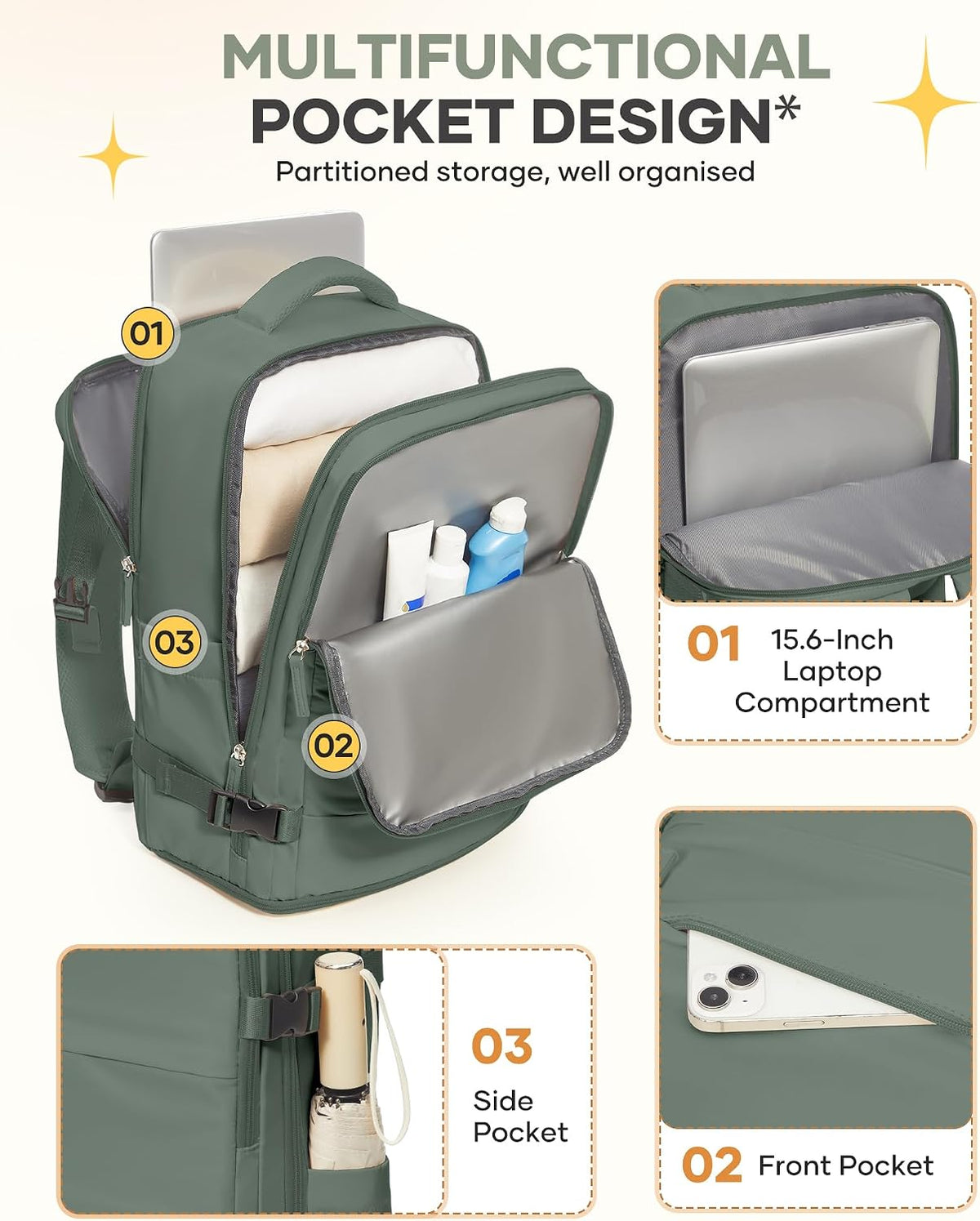 Travel Backpack Carry On Backpack Personal Item Travel Bag Mochila De Viaje Carry On Backpack For Airplanes Traveling Backpack For Women Gym Backpacks College Backpacks Sapphire Blue - Colors B