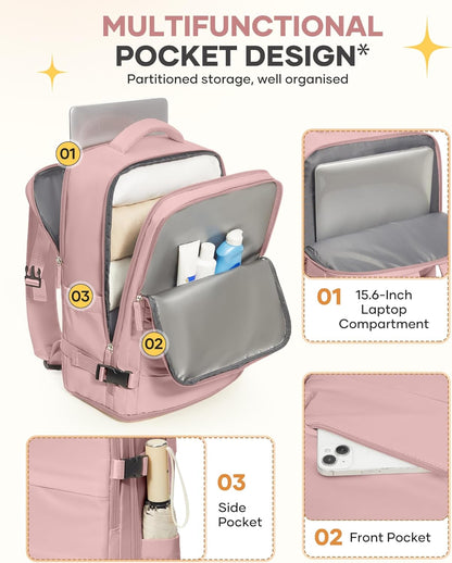 Travel Backpack Carry On Backpack Personal Item Travel Bag Mochila De Viaje Carry On Backpack For Airplanes Traveling Backpack For Women Gym Backpacks College Backpacks Sapphire Blue - Colors B