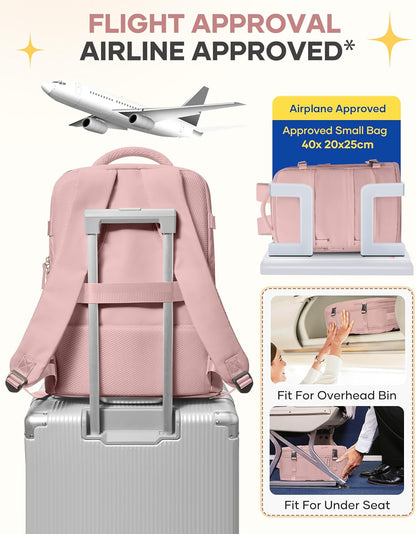 Travel Backpack Carry On Backpack Personal Item Travel Bag Mochila De Viaje Carry On Backpack For Airplanes Traveling Backpack For Women Gym Backpacks College Backpacks Sapphire Blue - Colors B