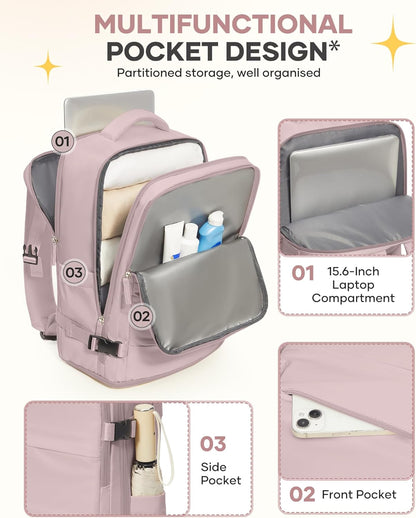 Travel Backpack Carry On Backpack Personal Item Travel Bag Mochila De Viaje Carry On Backpack For Airplanes Traveling Backpack For Women Gym Backpacks College Backpacks Sapphire Blue - Colors B