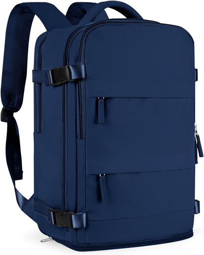 Travel Backpack Carry On Backpack Personal Item Travel Bag Mochila De Viaje Carry On Backpack For Airplanes Traveling Backpack For Women Gym Backpacks College Backpacks Sapphire Blue - Colors B