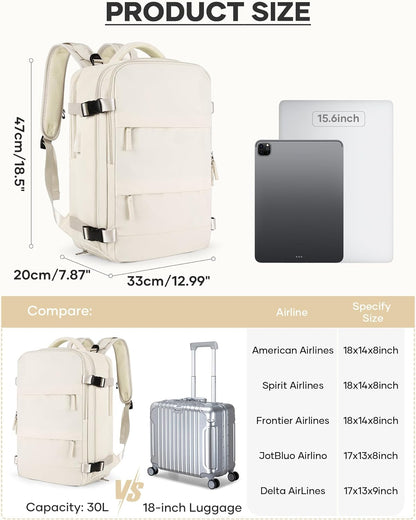 Travel Backpack Carry On Backpack Personal Item Travel Bag Mochila De Viaje Carry On Backpack For Airplanes Traveling Backpack For Women Gym Backpacks College Backpacks Sapphire Blue - Colors B