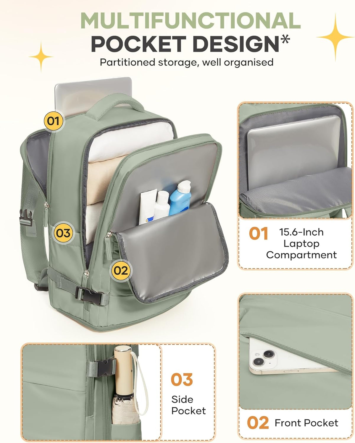 Travel Backpack Carry On Backpack Personal Item Travel Bag Mochila De Viaje Carry On Backpack For Airplanes Traveling Backpack For Women Gym Backpacks College Backpacks Sapphire Blue - Colors B