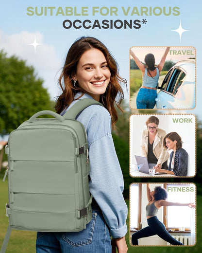 Travel Backpack Carry On Backpack Personal Item Travel Bag Mochila De Viaje Carry On Backpack For Airplanes Traveling Backpack For Women Gym Backpacks College Backpacks Sapphire Blue - Colors B