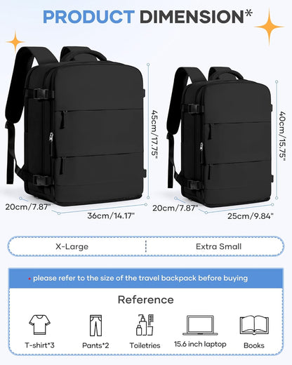 Travel Backpack Carry On Backpack Personal Item Travel Bag Mochila De Viaje Carry On Backpack For Airplanes Traveling Backpack For Women Gym Backpacks College Backpacks Sapphire Blue - Colors B