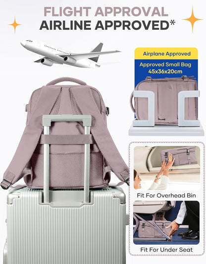 Travel Backpack Carry On Backpack Personal Item Travel Bag Mochila De Viaje Carry On Backpack For Airplanes Traveling Backpack For Women Gym Backpacks College Backpacks Sapphire Blue - Colors B