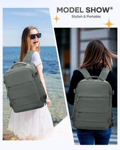 Travel Backpack Carry On Backpack Personal Item Travel Bag Mochila De Viaje Carry On Backpack For Airplanes Traveling Backpack For Women Gym Backpacks College Backpacks Sapphire Blue - Colors B