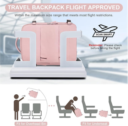 Travel Backpack Carry On Backpack Personal Item Travel Bag Mochila De Viaje Carry On Backpack For Airplanes Traveling Backpack For Women Gym Backpacks College Backpacks Sapphire Blue - Colors B