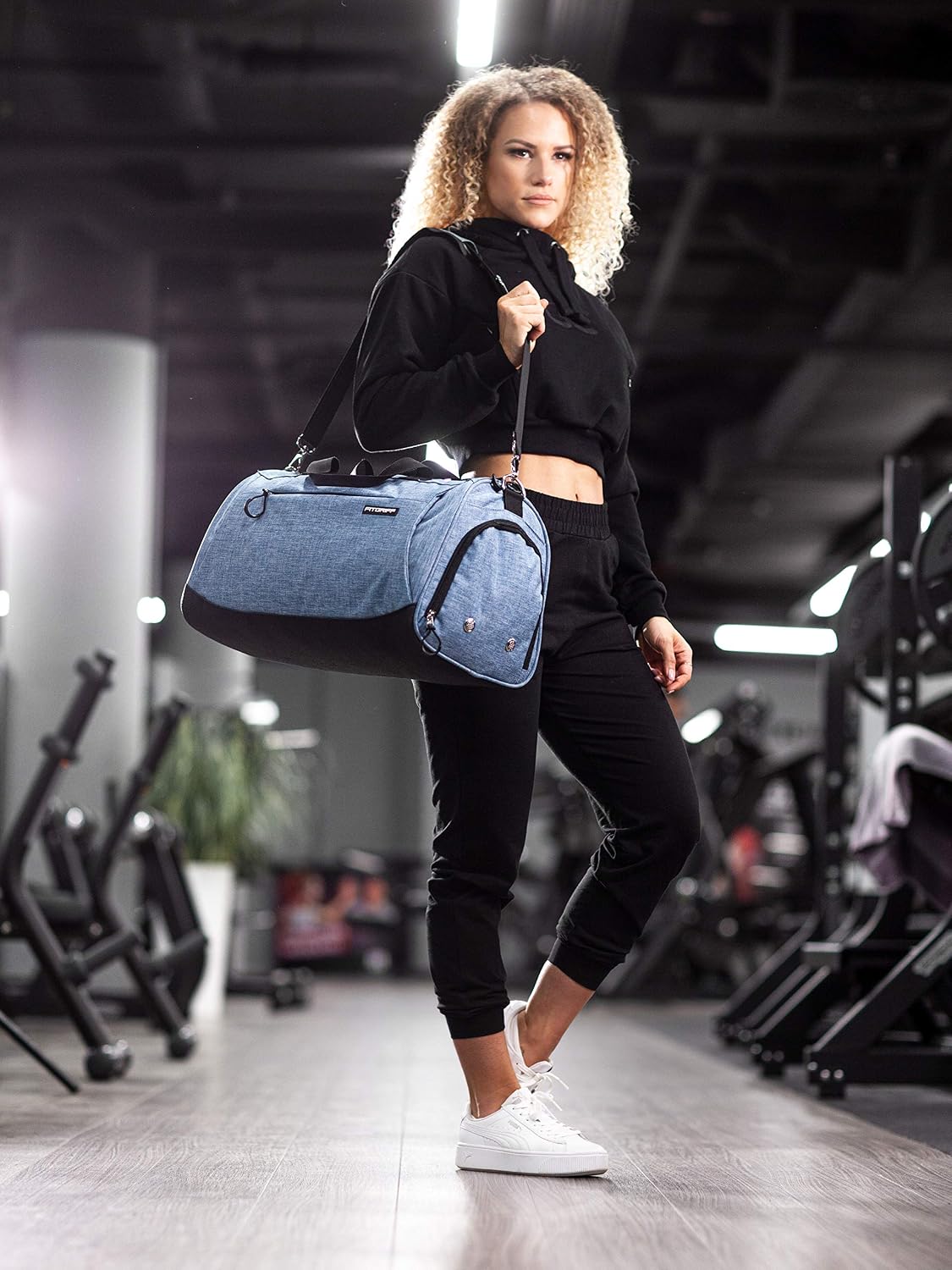 ® Gym Bag for Men & Women with Shoe & Wet Compartment - Duffle Bag for Travel, Sports, Fitness & Workout