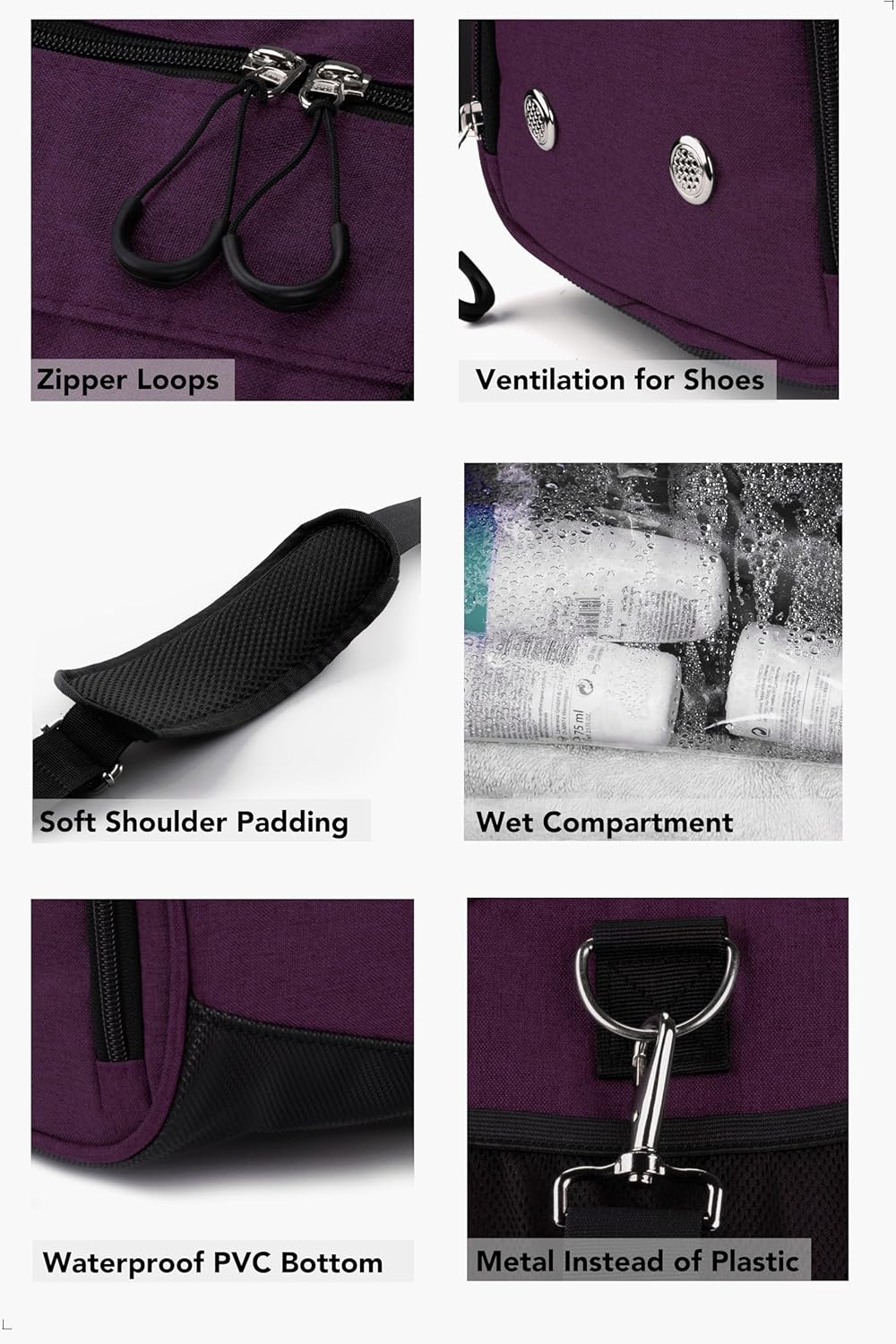 ® Gym Bag for Men & Women with Shoe & Wet Compartment - Duffle Bag for Travel, Sports, Fitness & Workout