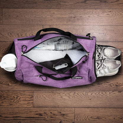 ® Gym Bag for Men & Women with Shoe & Wet Compartment - Duffle Bag for Travel, Sports, Fitness & Workout