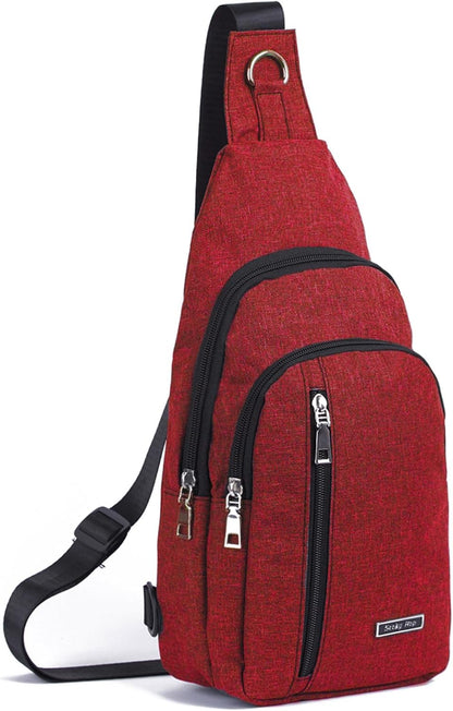 Small Sling Bag Crossbody for Men Women One Strap Shoulder Cross Body Bag Sling Backpack for Travel