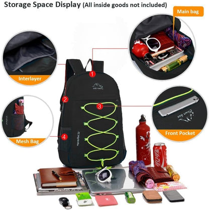 Outdoor Water Resistant Hiking Backpack
