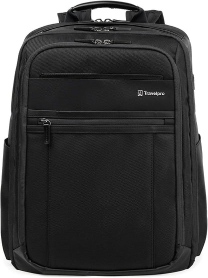 Crew Executive Choice 3 Large Backpack Fits Up to 15.6 Laptops and Tablets, USB a and C Ports, Men and Women, Patriot Blue