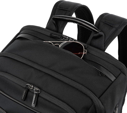 Crew Executive Choice 3 Large Backpack Fits Up to 15.6 Laptops and Tablets, USB a and C Ports, Men and Women, Patriot Blue