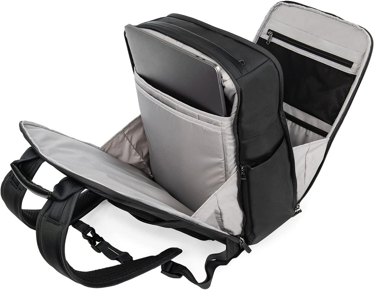 Crew Executive Choice 3 Large Backpack Fits Up to 15.6 Laptops and Tablets, USB a and C Ports, Men and Women, Patriot Blue