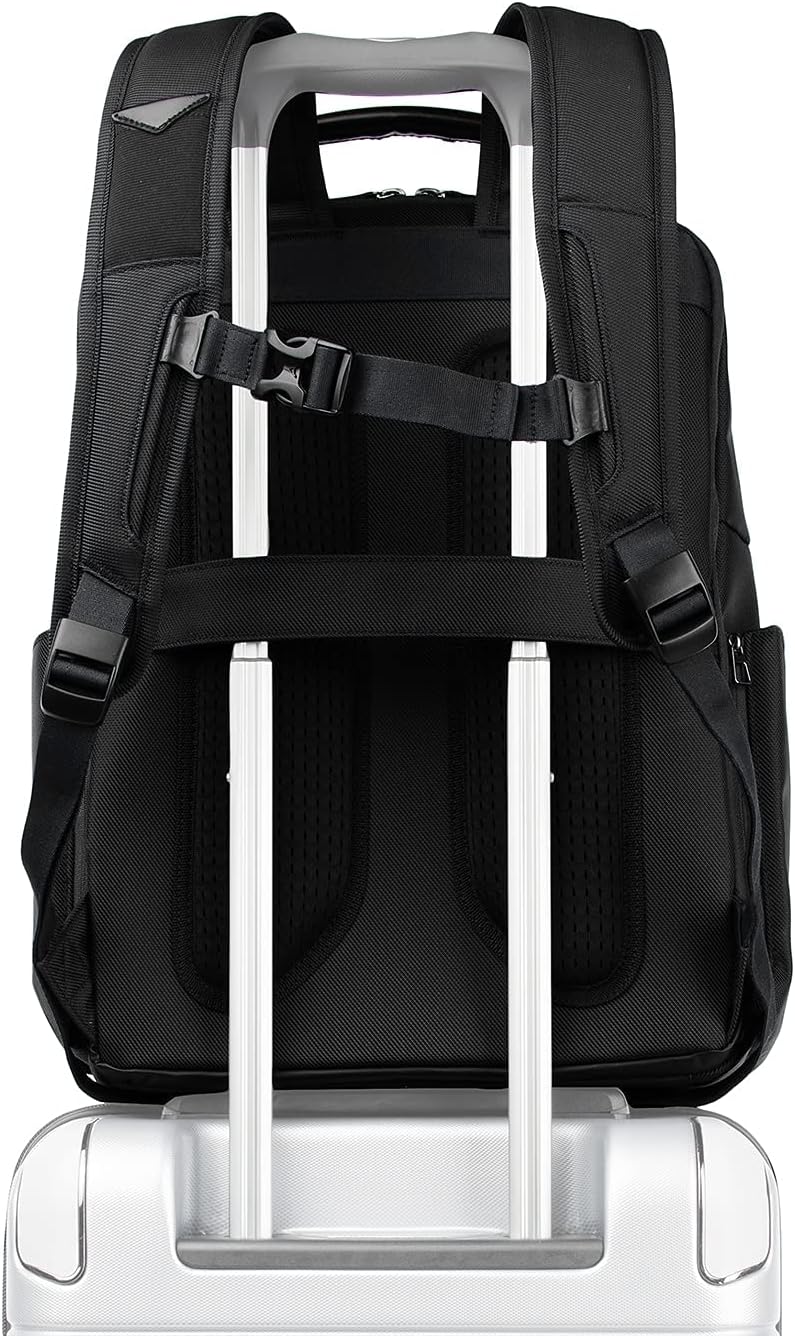 Crew Executive Choice 3 Large Backpack Fits Up to 15.6 Laptops and Tablets, USB a and C Ports, Men and Women, Patriot Blue